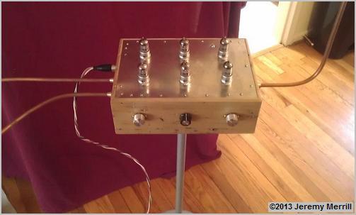 Jeremy Merrill's Theremin, View 1