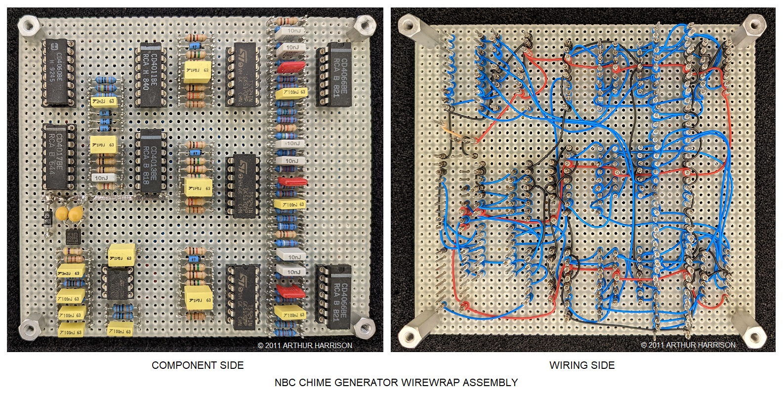 NBC Chimes Wirewrap Assembly