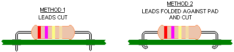 101 Minimum Theremin Resistor Lead Preparation 2