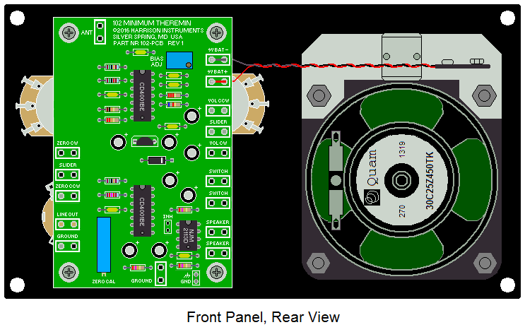 102 Minimum Theremin PCB Attachment