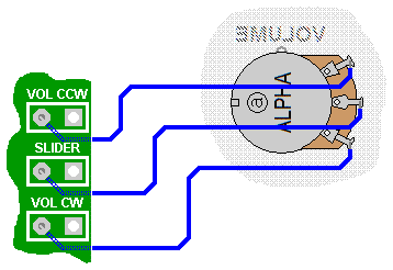 102 Minimum Theremin Volume Control Wire Attachment to PCB